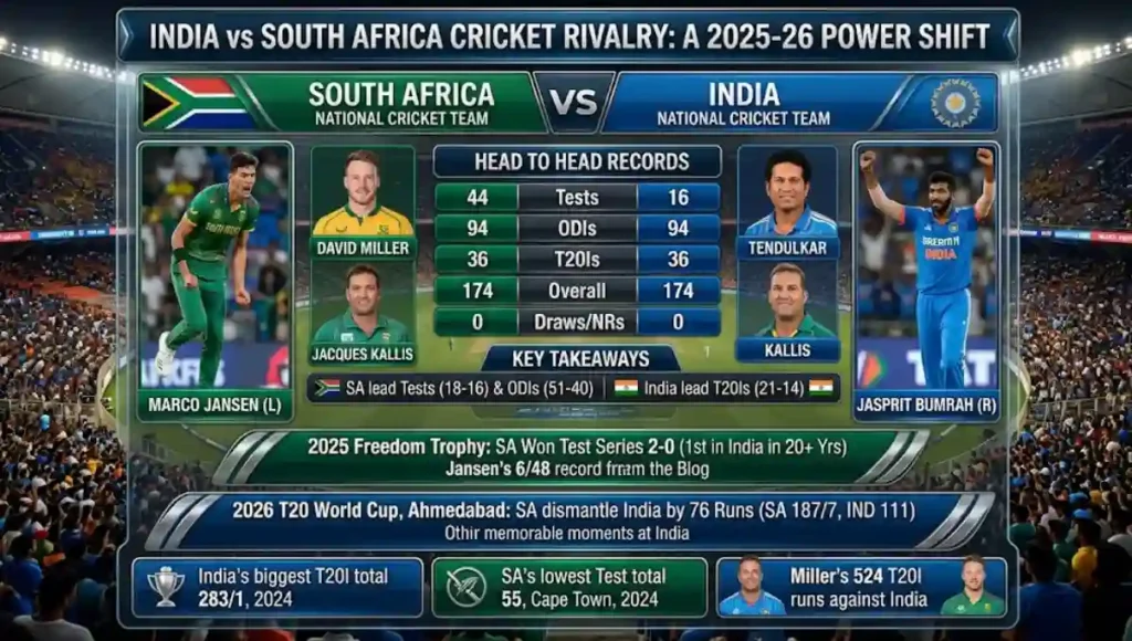 South Africa National Cricket Team vs India National Cricket Team