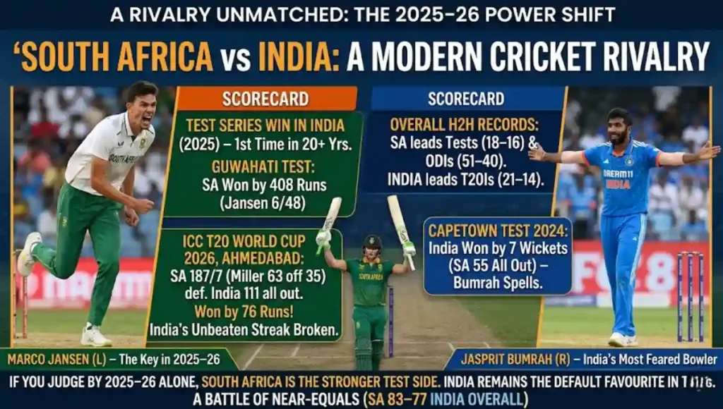 South Africa National Cricket Team vs India National Cricket Team