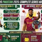 West Indies Cricket Team Vs Pakistan National Cricket Team Match Scorecard
