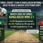 Pakistan National Cricket Team vs Bangladesh National Cricket Team