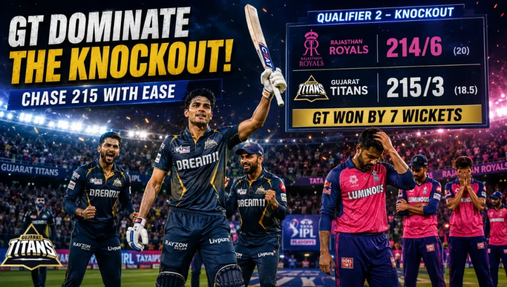 Gujarat Titans Vs Rajasthan Royals Match Scorecard