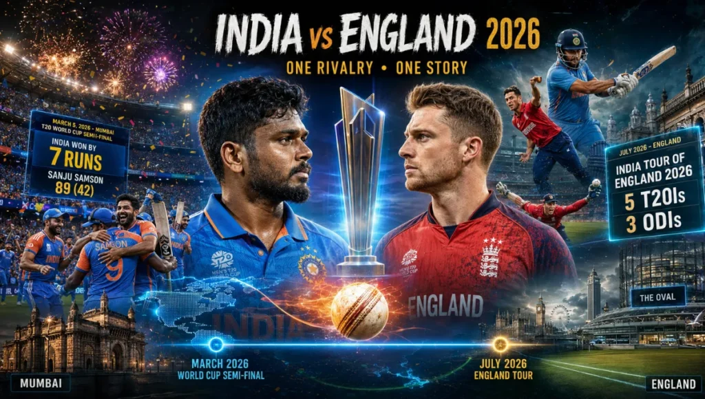 India National Cricket Team Vs England Cricket Team Timeline