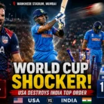 India National Cricket Team Vs United States National Cricket Team Match Scorecard
