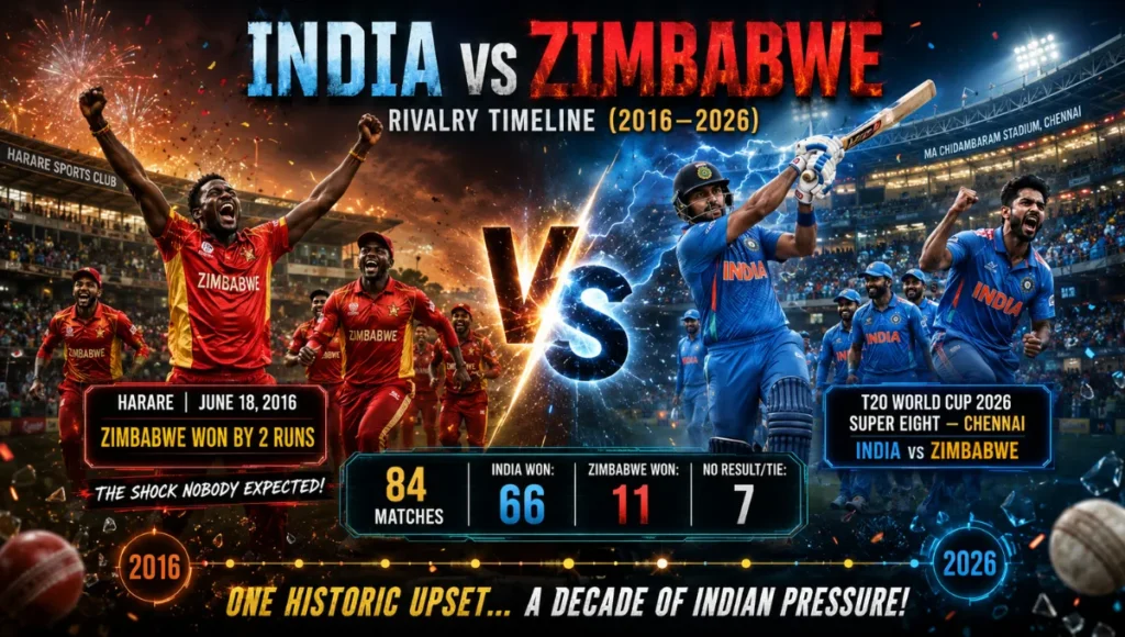 India National Cricket Team Vs Zimbabwe National Cricket Team Matches