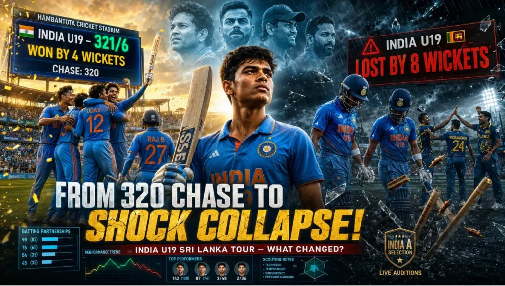 India National Under-19 Cricket Team Schedule
