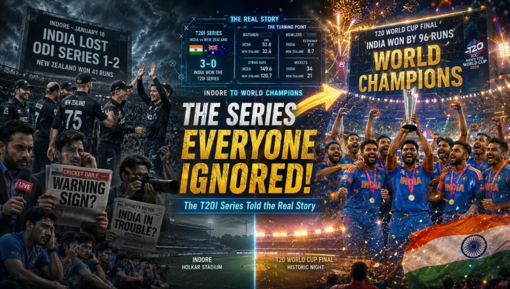 New Zealand National Cricket Team Vs India National Cricket Team Timeline