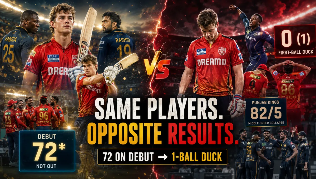 Punjab Kings Vs Gujarat Titans Match Scorecard