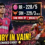 Rajasthan Royals Vs Sunrisers Hyderabad Match Scorecard