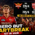 Sunrisers Hyderabad Vs Punjab Kings Match Scorecard