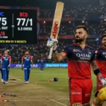 Delhi Capitals Vs Royal Challengers Bengaluru Match Scorecard