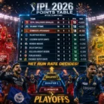 IPL Points Table 2026