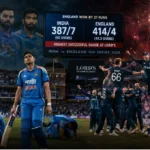 Ind Vs Eng ODI Squad 2026