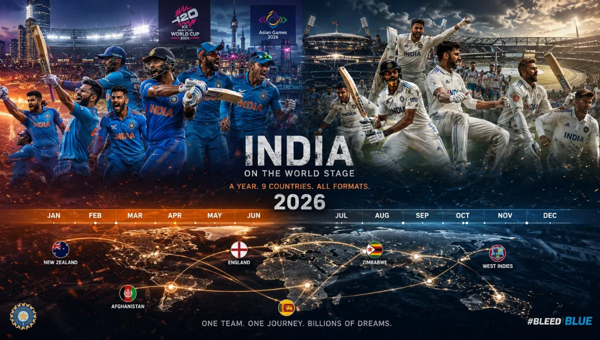 India National Cricket Team Schedule
