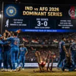 India National Cricket Team Vs Afghanistan National Cricket Team Timeline