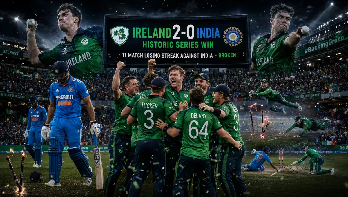 India Vs Ireland T20 Series 2026