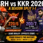 Kolkata Knight Riders Vs Sunrisers Hyderabad Match Scorecard