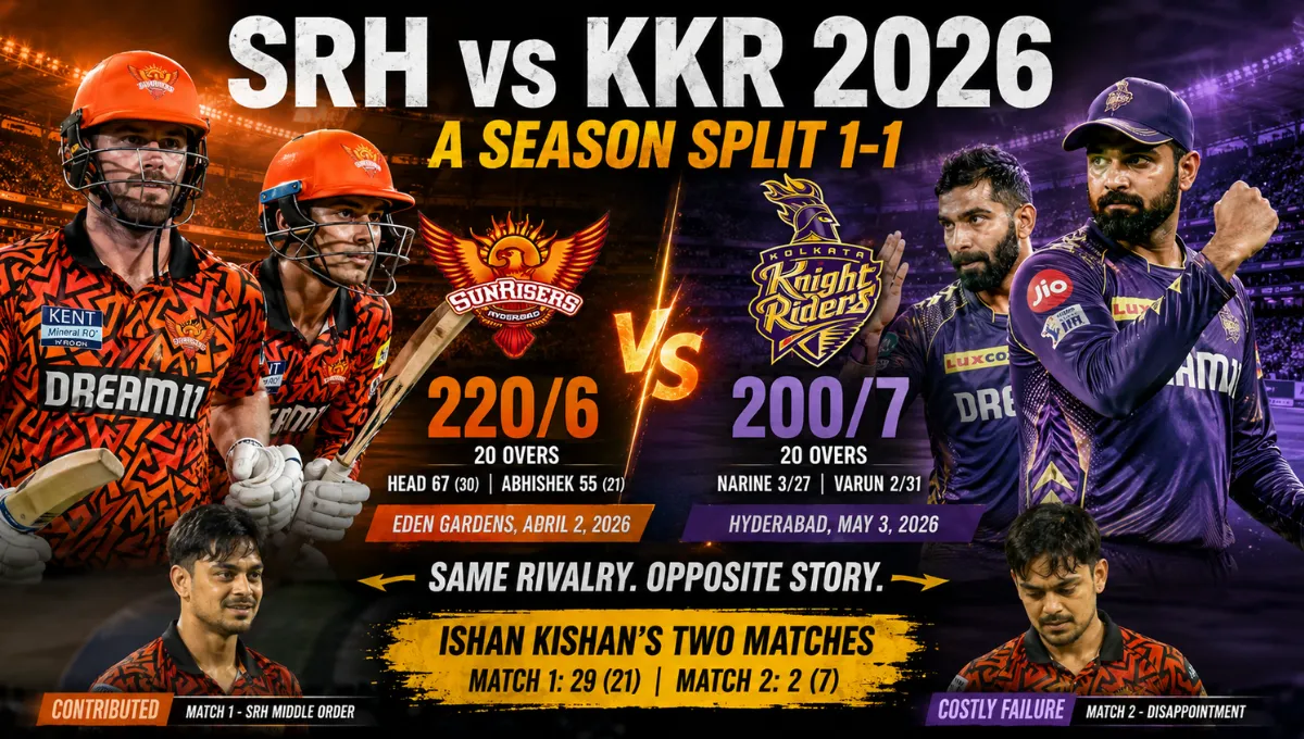 Kolkata Knight Riders Vs Sunrisers Hyderabad Match Scorecard