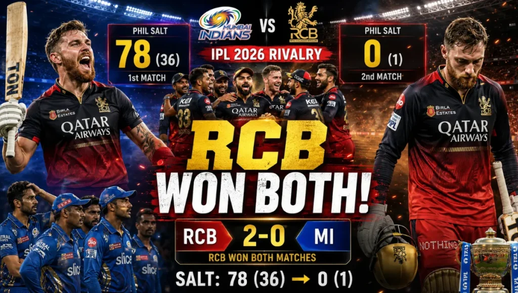 Mumbai Indians vs Royal Challengers Bengaluru