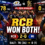 Mumbai Indians vs Royal Challengers Bengaluru