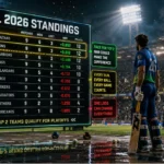 Pakistan Super League Standings