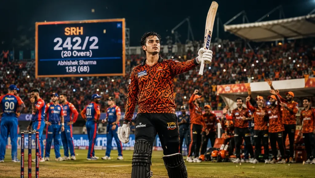 Sunrisers Hyderabad vs Delhi Capitals Match Scorecard