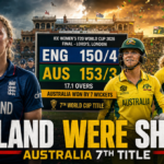 England Women's National Cricket Team Vs Australia Women's National Cricket Team Match Scorecard