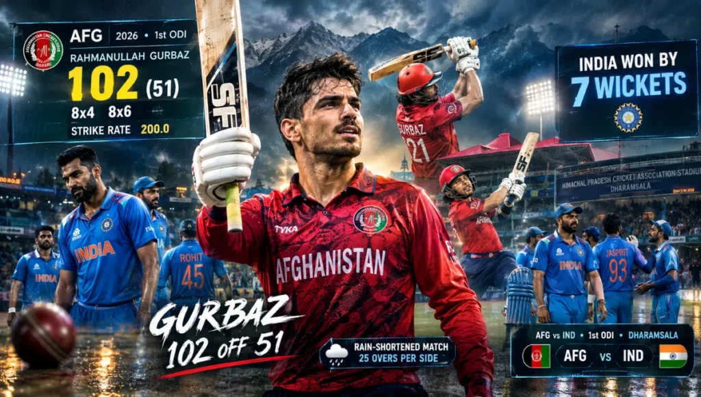 Afghanistan National Cricket Team vs India National Cricket Team match scorecard