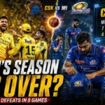 Chennai Super Kings Vs Mumbai Indians Match Scorecard